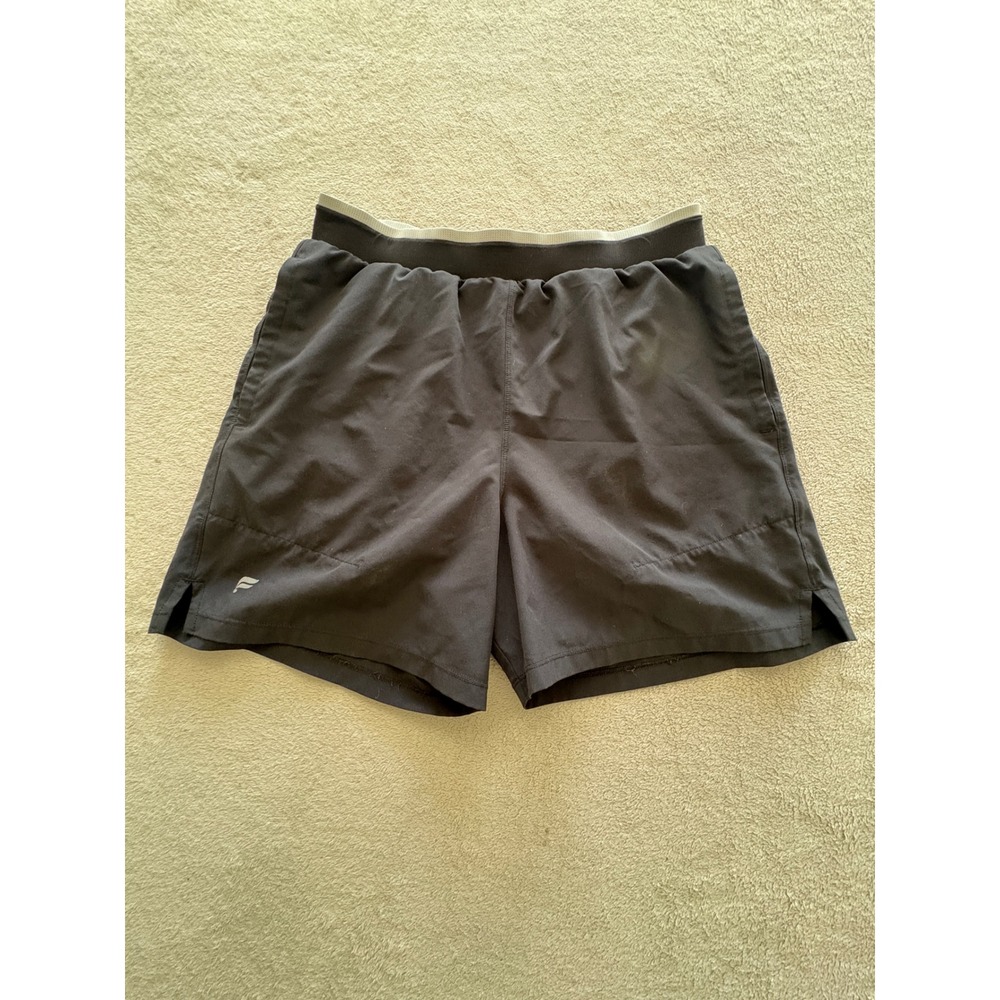 Fabletics Mens Black Athletic Shorts Lightweight Performance Gym Workout Size S